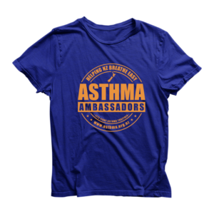Asthma Ambassador | T-shirt Design by Barney Stinson