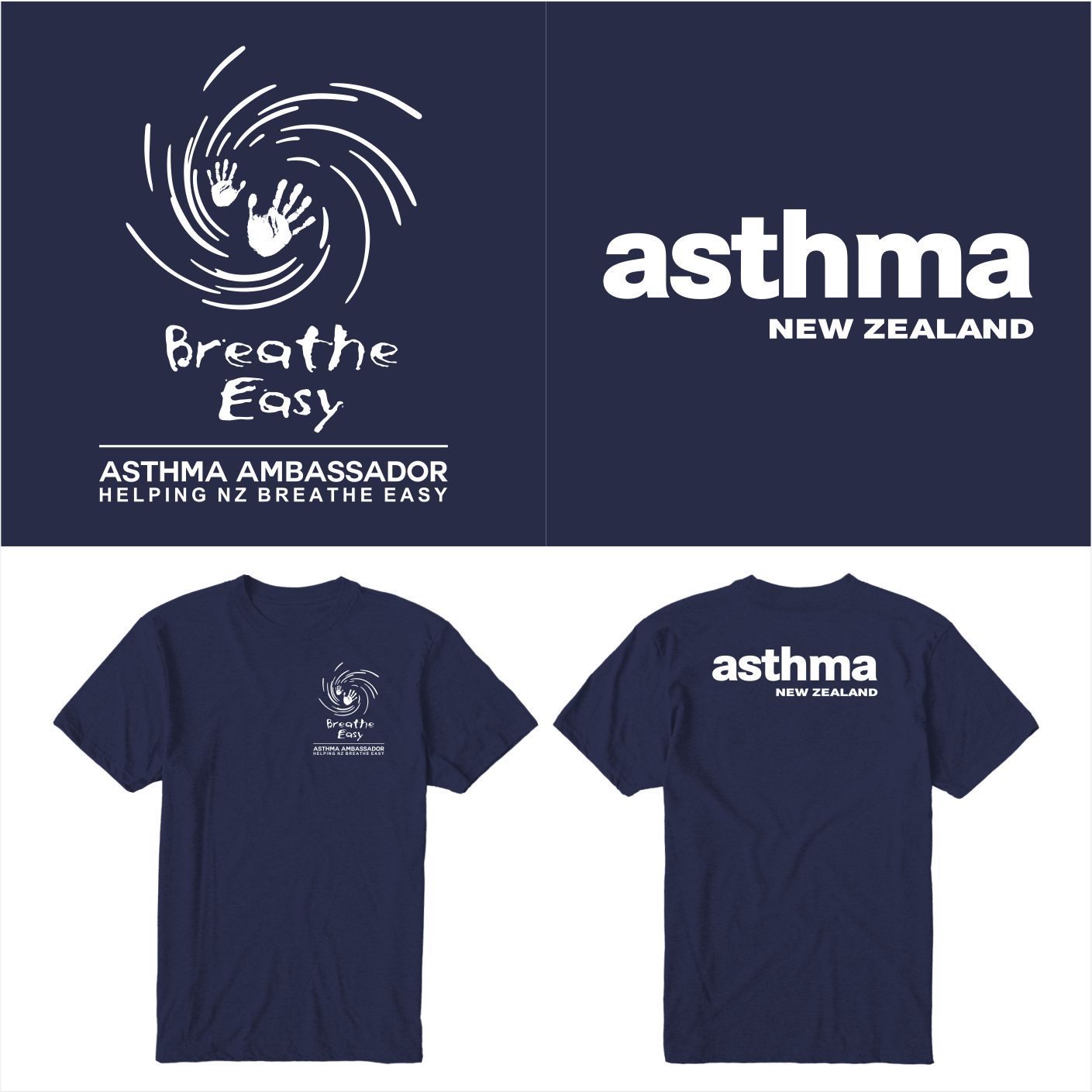 T-shirt Design by Creative M^ck for Asthma NZ | Design #23136882