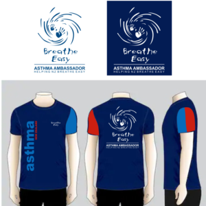 T-Shirt-Design von Nadz10 für Asthma NZ | Design: #23136316