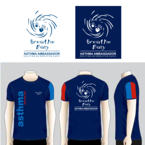 T-Shirt-Design von Nadz10 für Asthma NZ | Design: #23156658