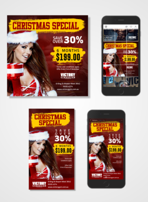 Graphic Design by gebit for Victory Gym | Design: #23144448