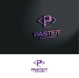 PasteItCleaned | Logo Design by Maxo-Biz