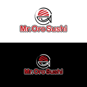 Mr.  Oro Sushi | Logo Design by Graphic Bricks