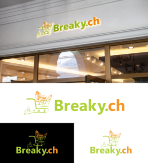 Breaky.ch | Logo Design by Aditya.DwiRama