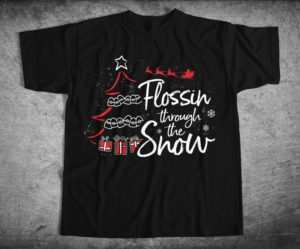 Dental Christmas T-shirt design for orthodontist  | Diseño de Camiseta por erwin87