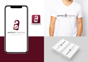 perfect lodgings | Logo Design by Stobart Creative