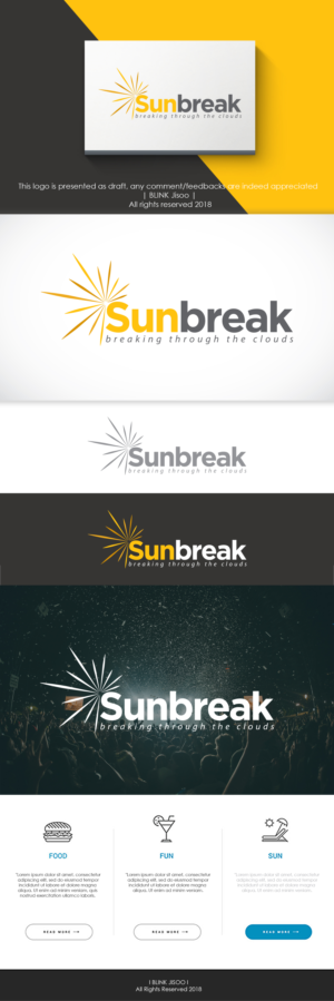 Sunbreak | Logo Design by Kim Ji