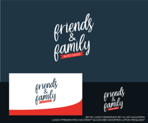Diseño de Logo por alvinnavarra para Friends and family auto sales llc  | Diseño: #23140688