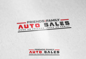 Diseño de Logo por IdentsArt para Friends and family auto sales llc  | Diseño: #23139316
