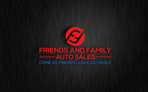 Logo Design by Jasmine.Designs for Friends and family auto sales llc  | Design: #23145130