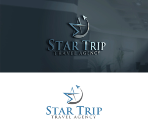 The name of the business is important w/c is STAR TRIP TRAVEL AGENCY.  I'm not sure what it should say on it. Maybe the initials "ST" for Star Trip.  I am not really sure thats why I hired this company to create it | Logo Design by Mono.co