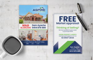  Just Sold flyer for Australian Real estate agent | Diseño de Flyer por chandrayaan.creative