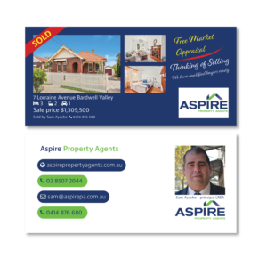  Just Sold flyer for Australian Real estate agent | Flyer-Design von Skybluedesignstudio