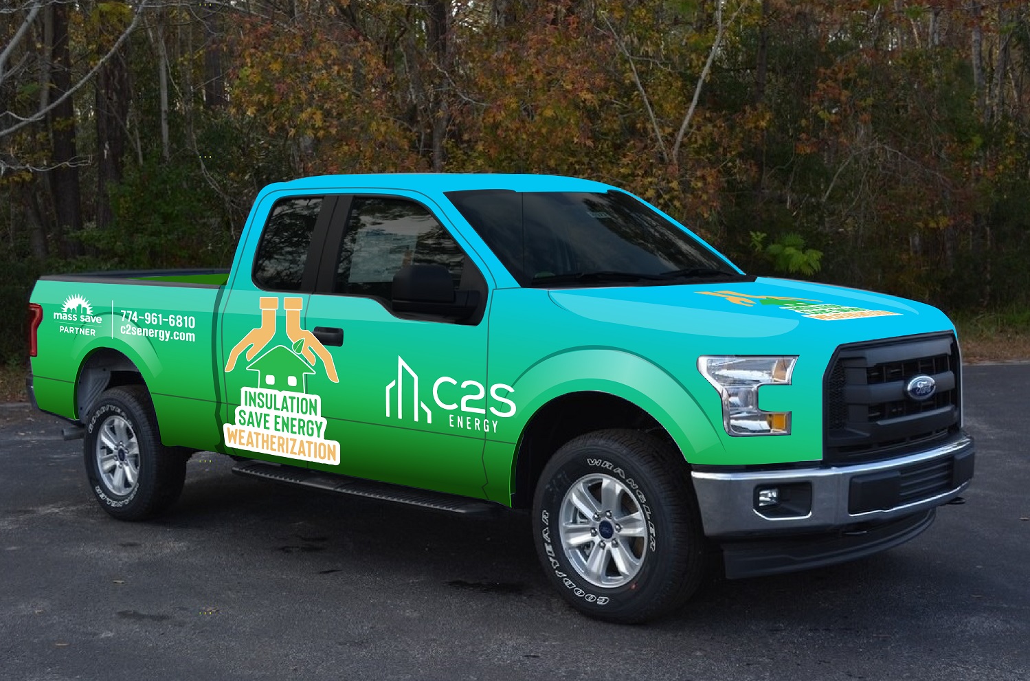 Diseño de Rotulación de Vehículo por Kira Graphics para C2S Development | Diseño #23139218