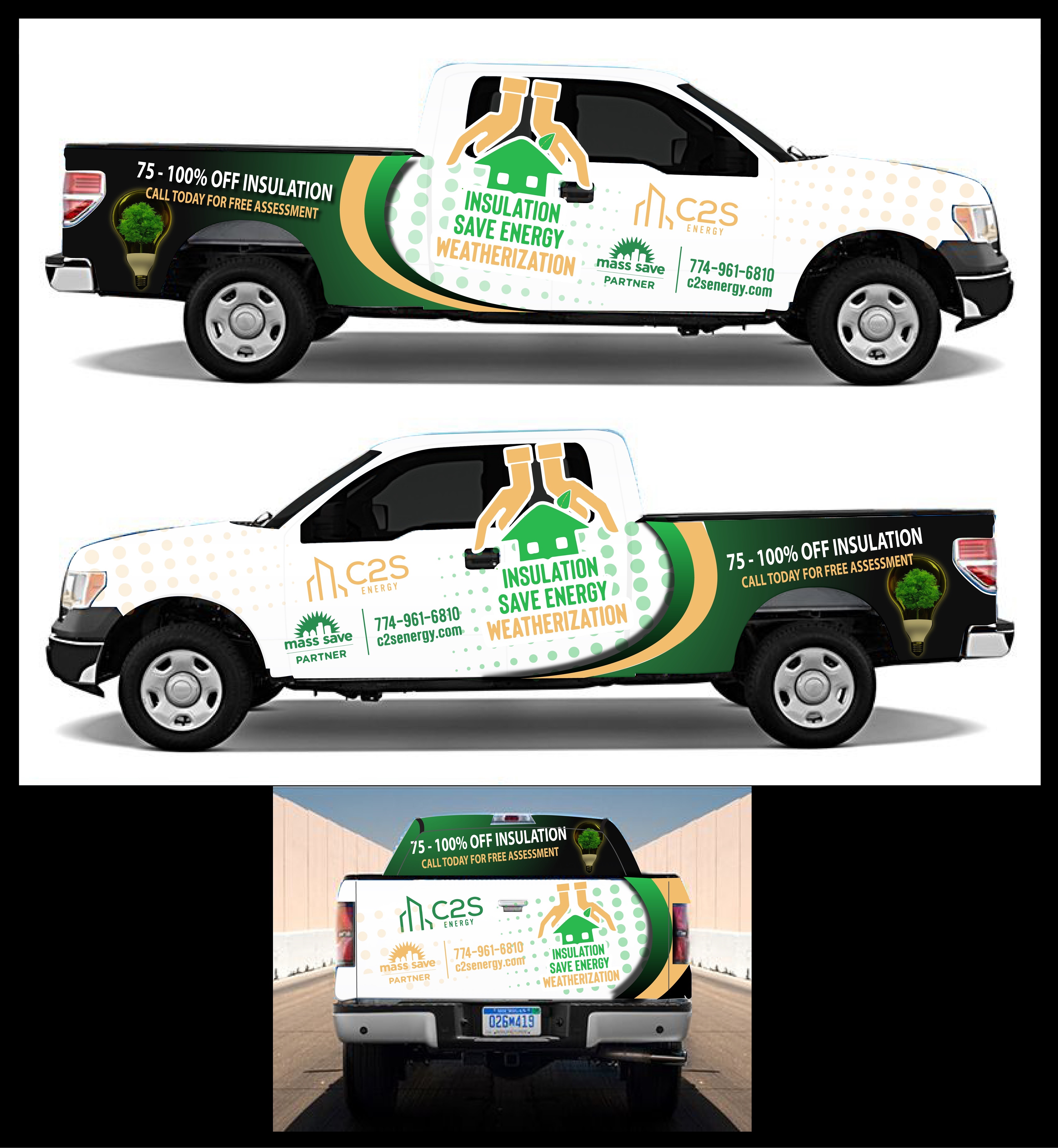 Car Wrap Design by Kira Graphics for C2S Development | Design #23180193