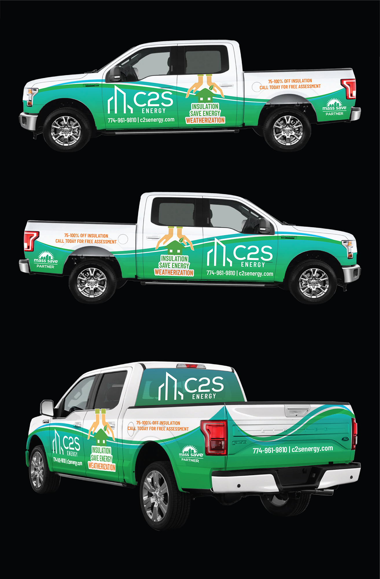 Car Wrap Design by Deziners Zone for C2S Development | Design #23151075