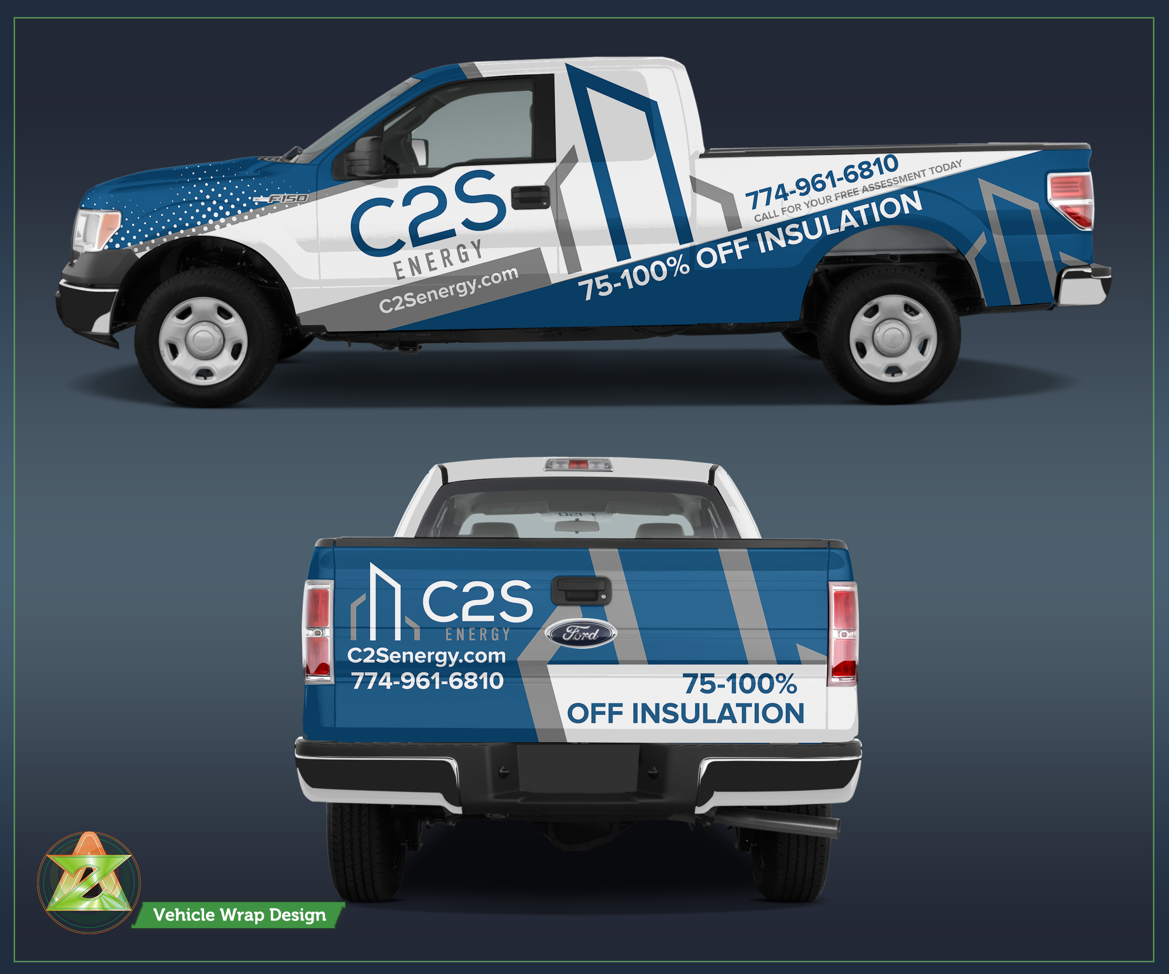 Car Wrap Design by Azhoeck for C2S Development | Design #23190458