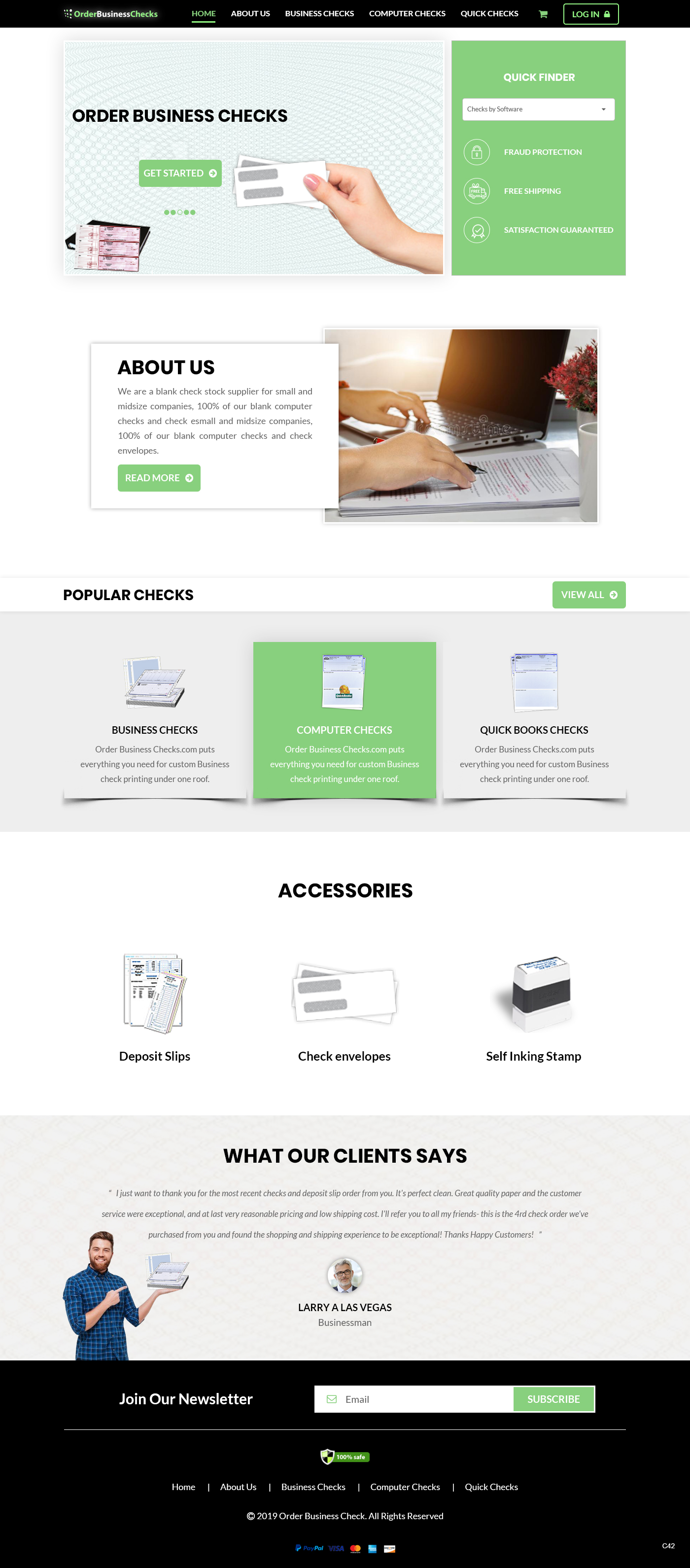 Web Design by pb for Business Checks Online Corp | Design #23150703