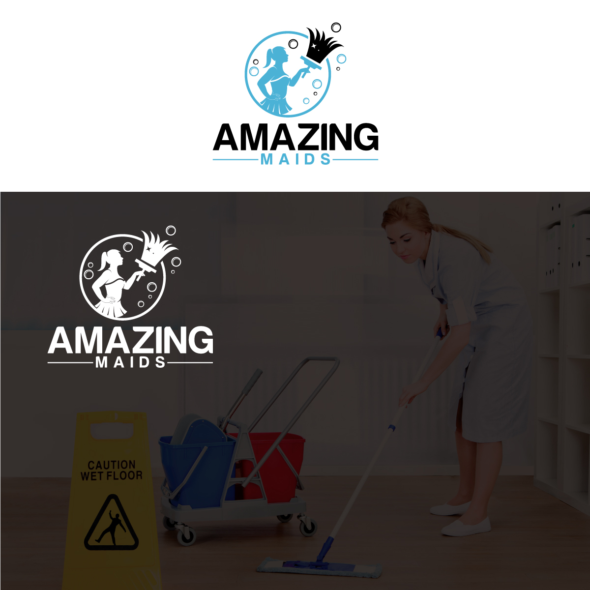 Logo Design by Graphic Bricks for CleanlyPro, Inc.  | Design #23147797