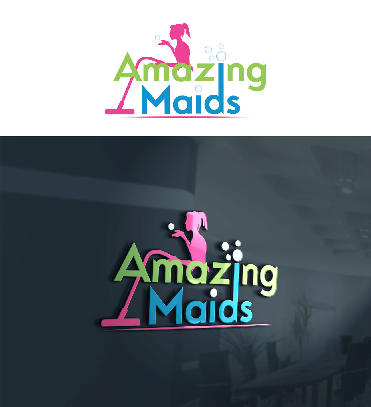 Logo Design by pd graphic 2 for CleanlyPro, Inc.  | Design #23172737