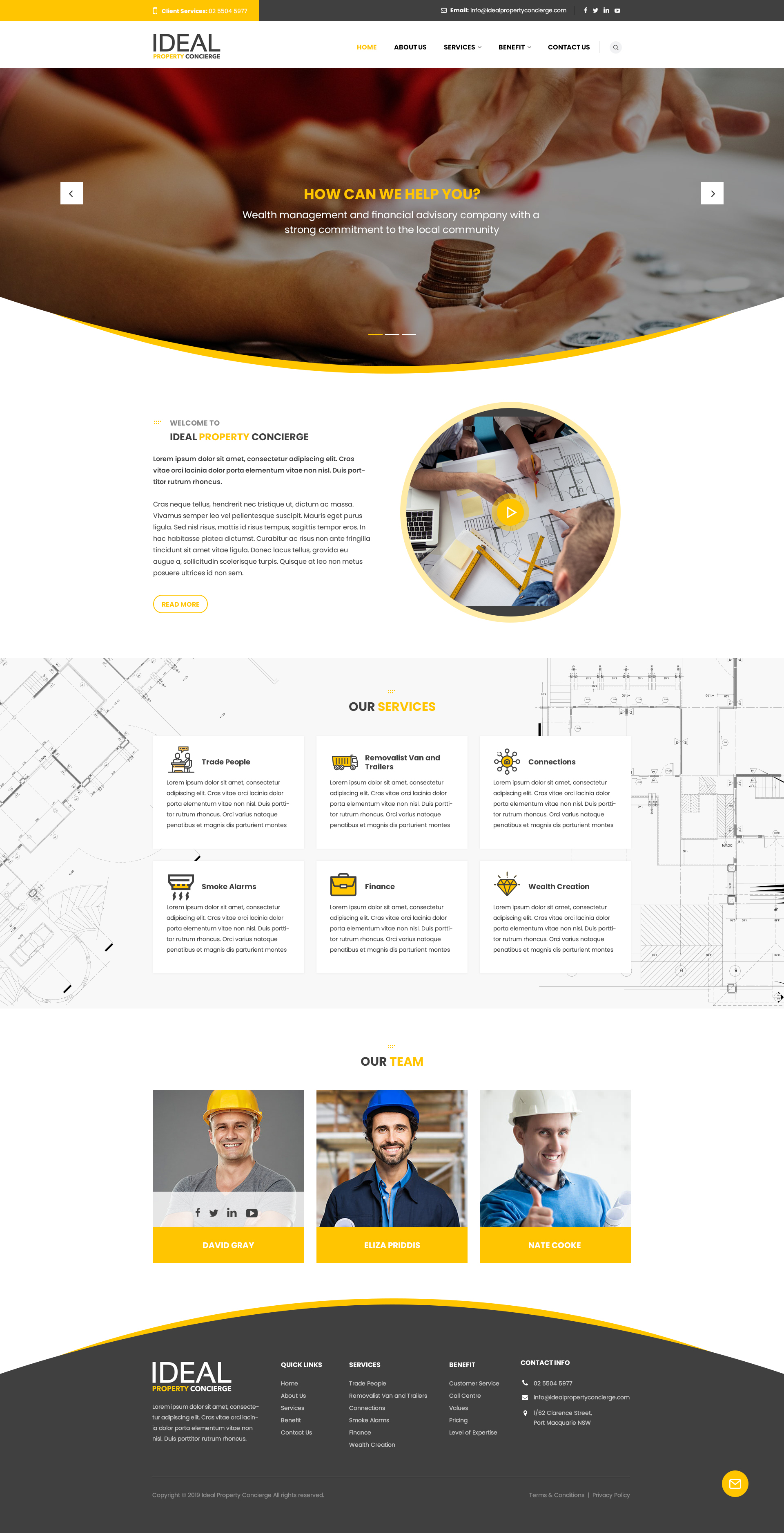 Web Design by pentaxial for Ideal property group  | Design #23150064