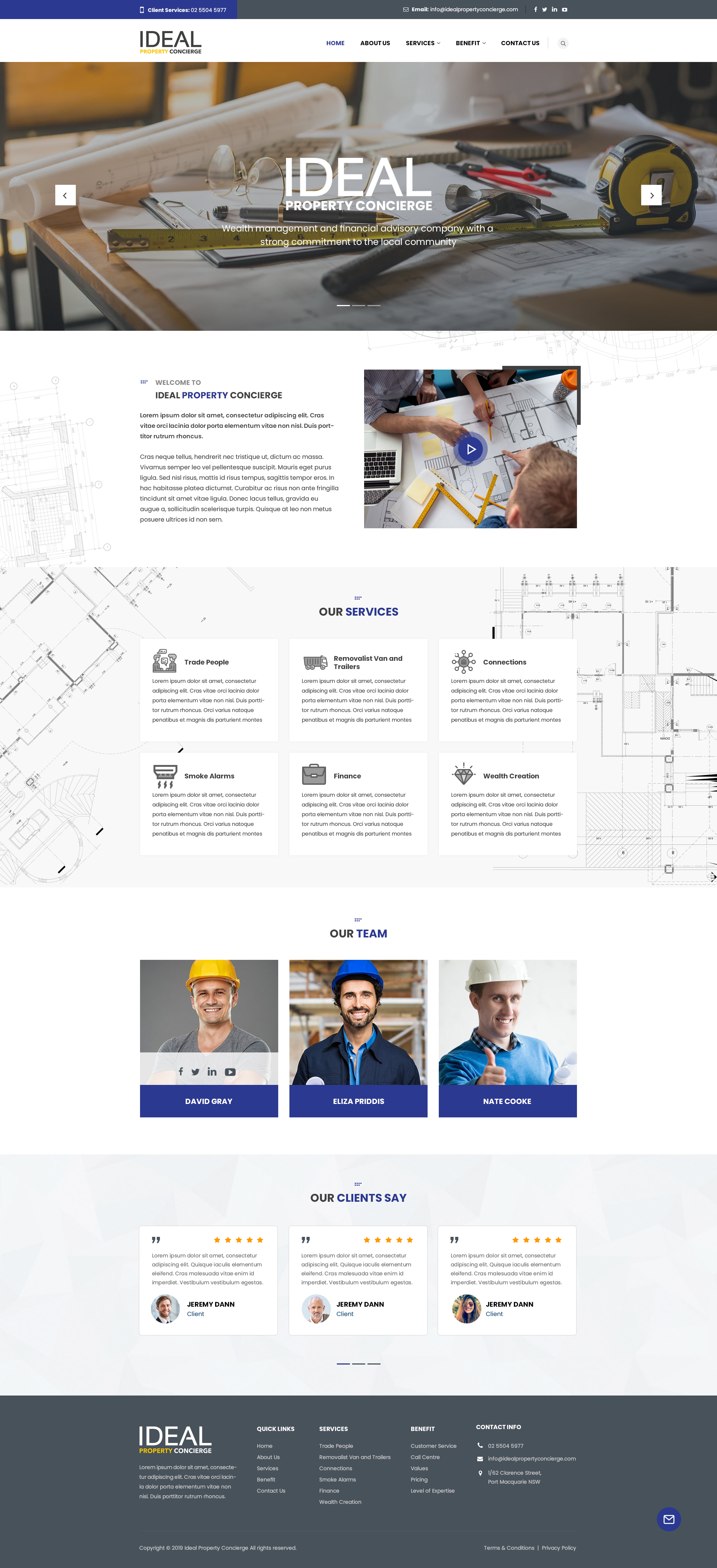 Web Design by pentaxial for Ideal property group  | Design #23237088