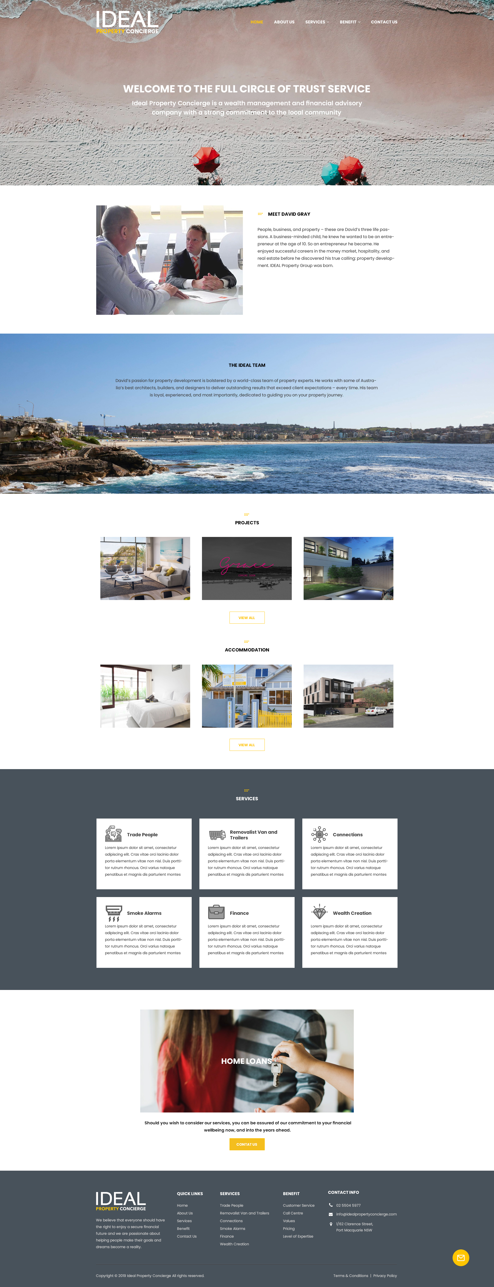 Web Design by pentaxial for Ideal property group  | Design #23244432