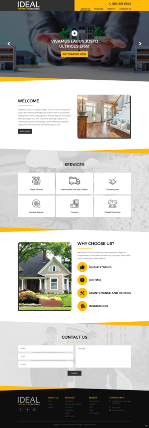 Diseño Web por pb para Ideal property group  | Diseño: #23151431