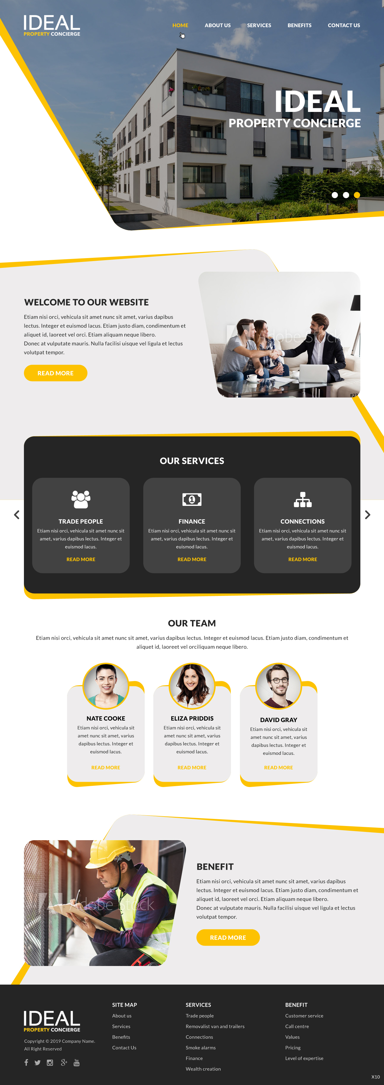 Web Design by pb for Ideal property group  | Design #23157241