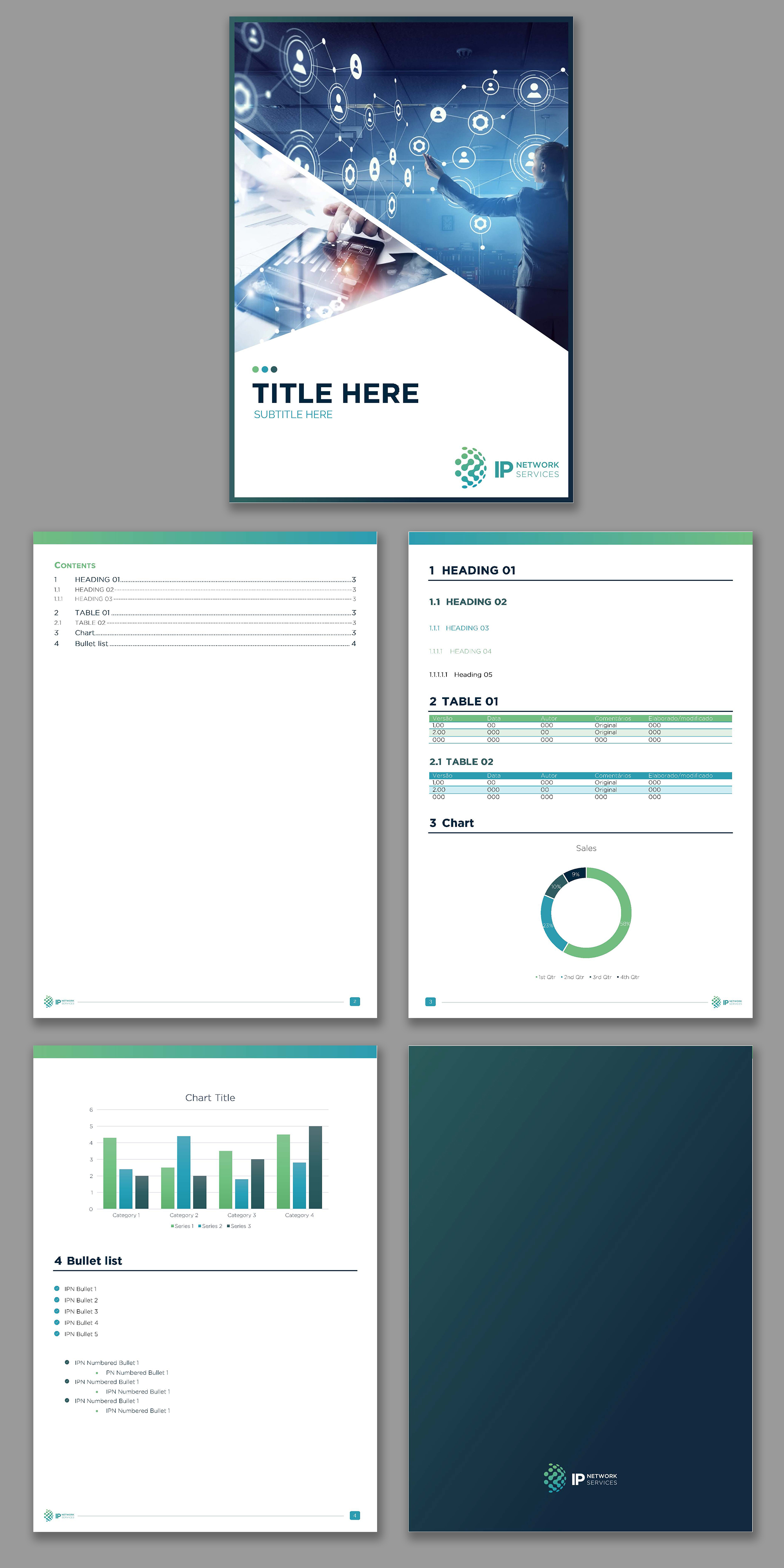 Word Template Design by JanuXart for this project | Design #23177154
