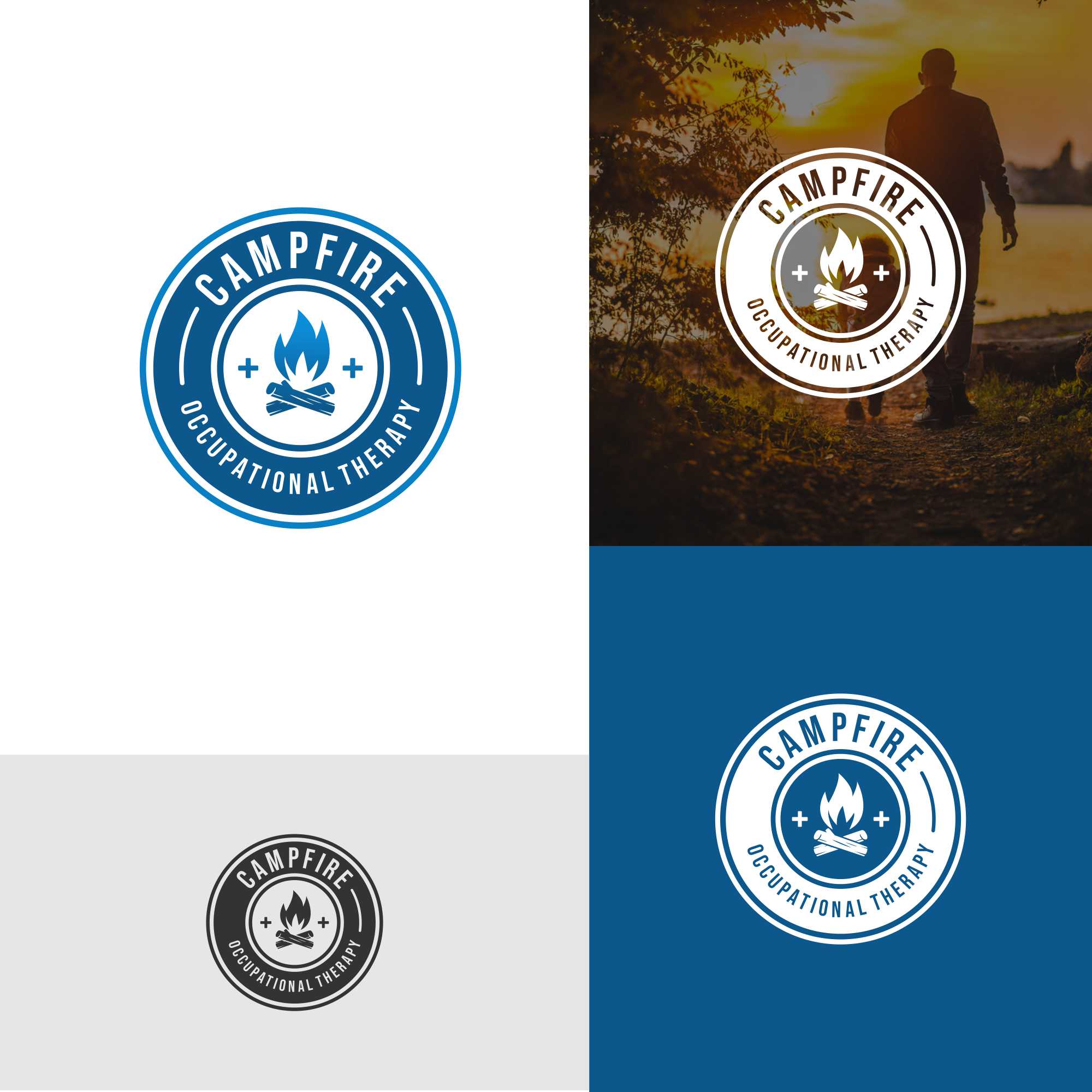 Logo Design by zatsukiki for Campfire Occupational Therapy | Design #23158200