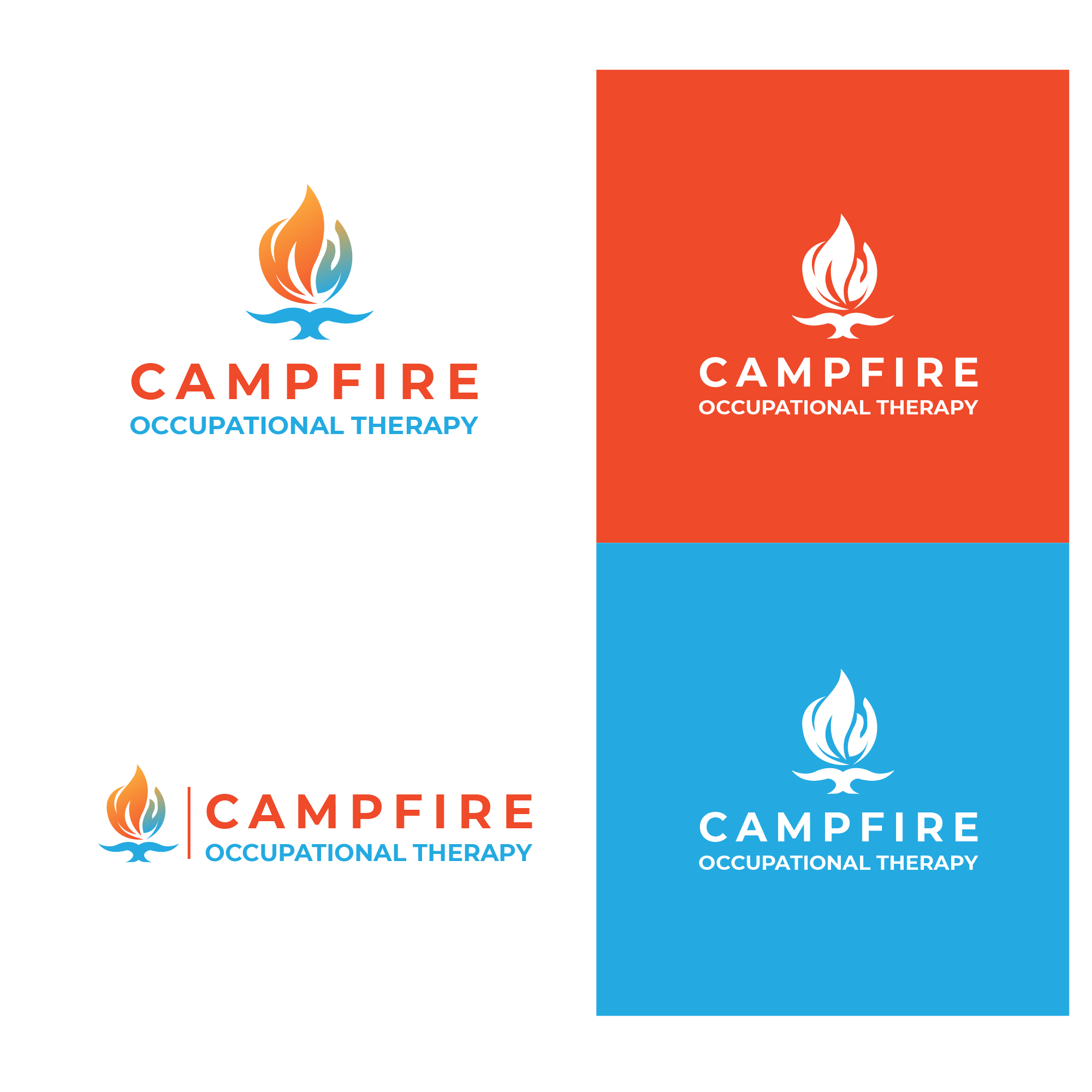 Design de Logo par zatsukiki pour Campfire Occupational Therapy | Design #23158201