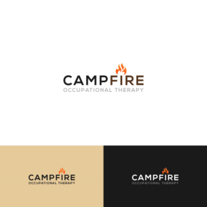 Logo Design by zatsukiki for Campfire Occupational Therapy | Design: #23158203