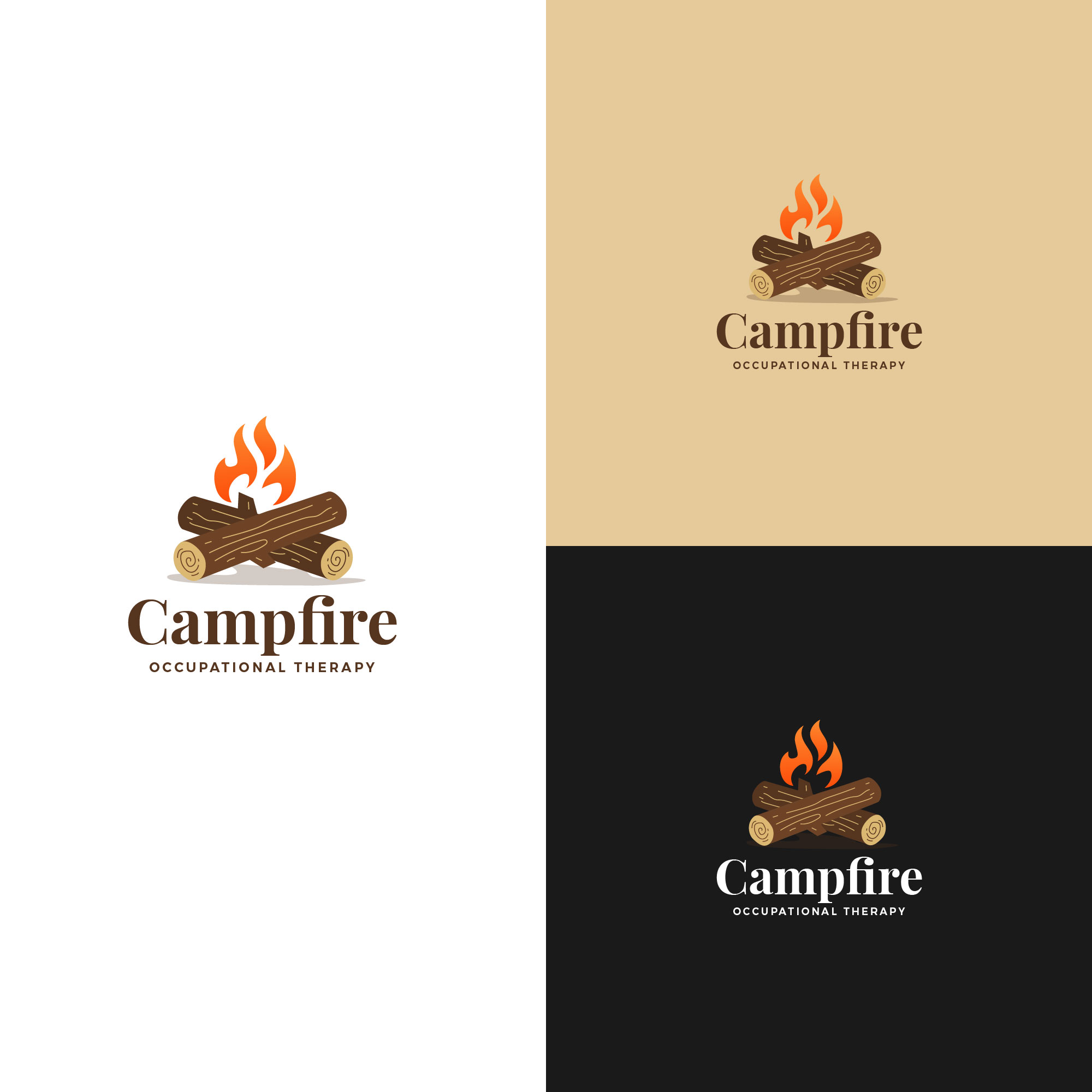 Design de Logo par zatsukiki pour Campfire Occupational Therapy | Design #23158204