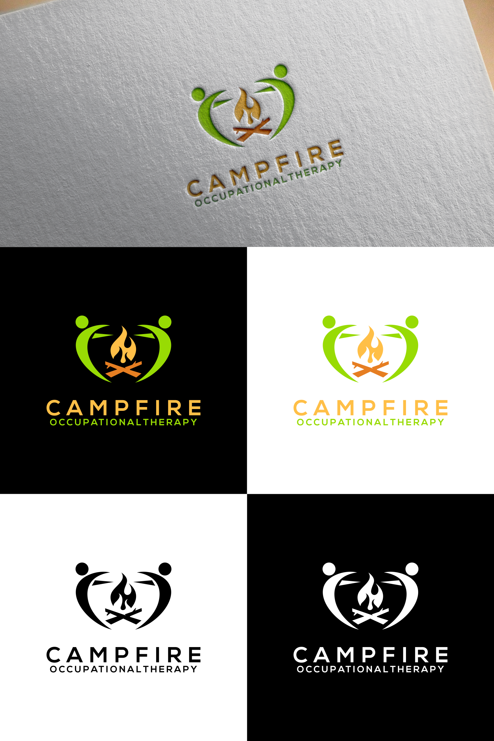Logo Design by S.I.D for Campfire Occupational Therapy | Design #23164556