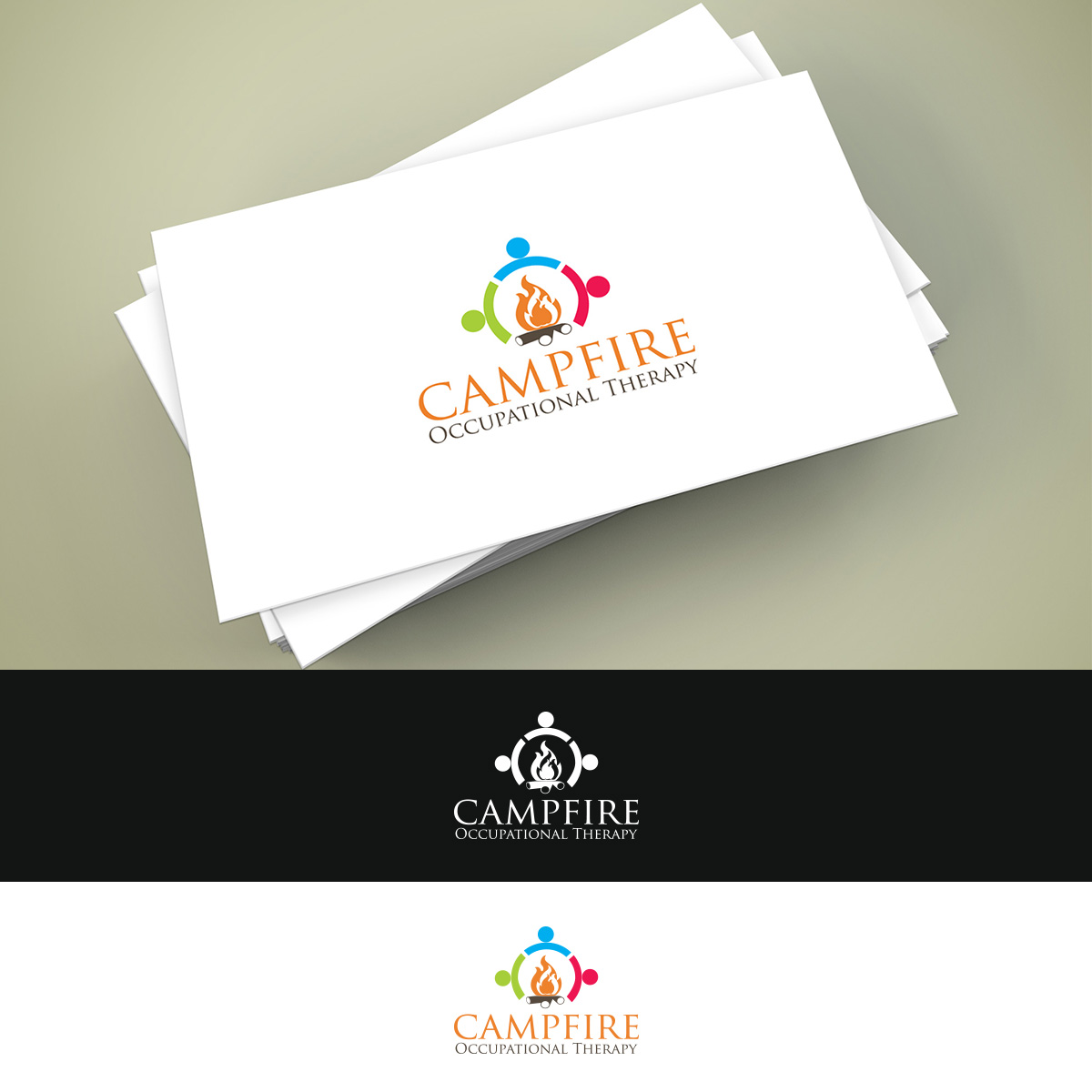 Logo Design by ClearDesign for Campfire Occupational Therapy | Design #23189845