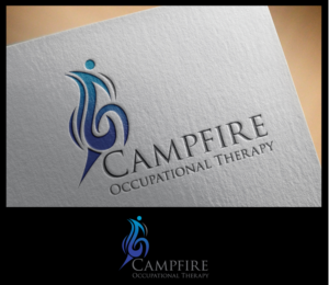 Logo Design by GODDREAMCREATION for Campfire Occupational Therapy | Design: #23176809