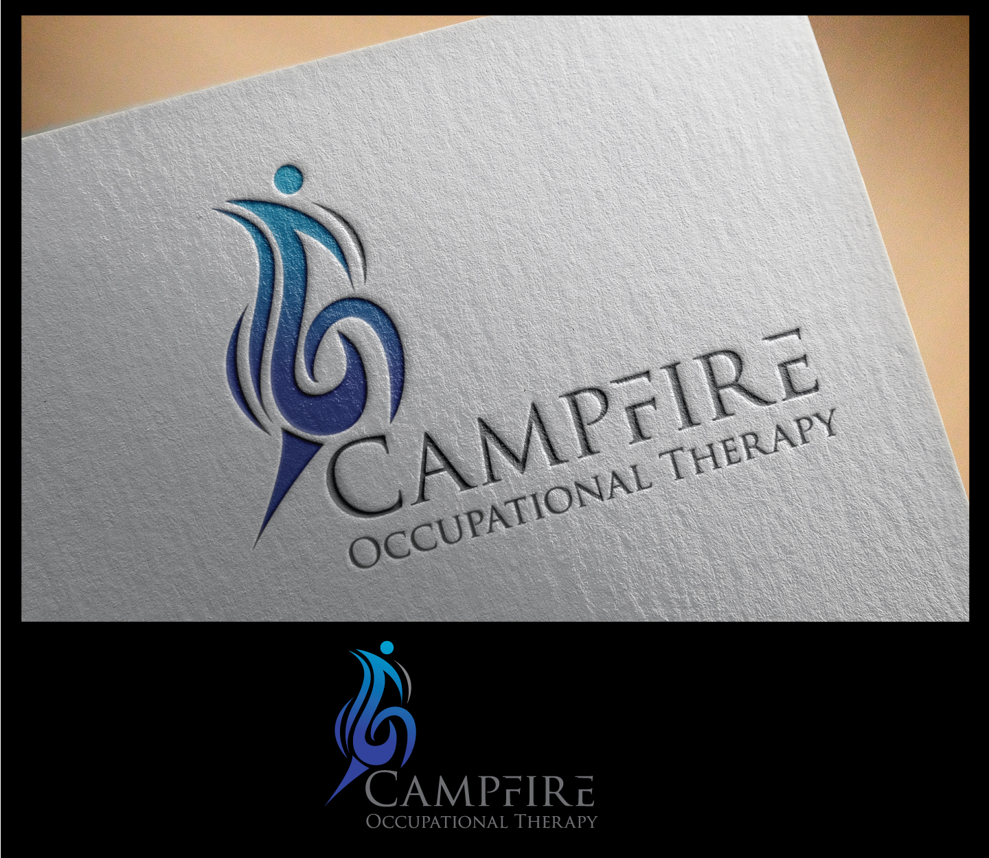 Logo Design by GODDREAMCREATION for Campfire Occupational Therapy | Design #23176812