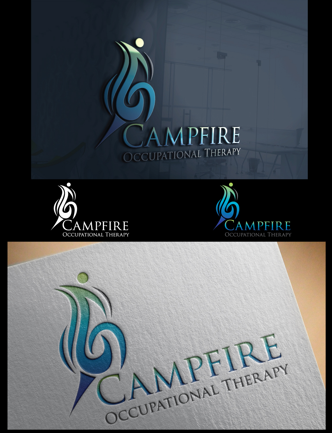 Diseño de Logo por GODDREAMCREATION para Campfire Occupational Therapy | Diseño #23193022