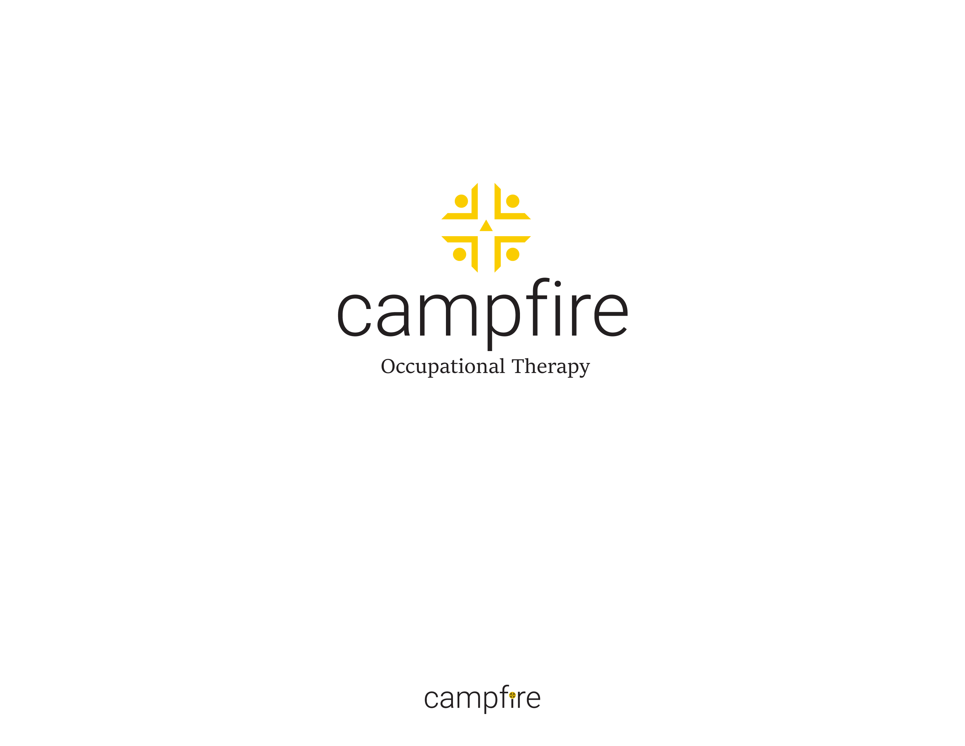 Logo-Design von Kunalwankhade für Campfire Occupational Therapy | Design #23190837