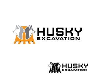 Husky Excavation | Diseño de Logo por renderman