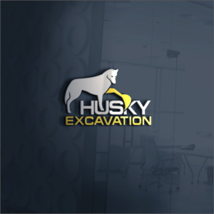 Husky Excavation | Diseño de Logo por Arham Hidayat