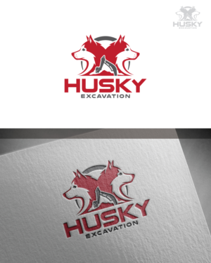 Husky Excavation | Diseño de Logo por Graphic Bricks