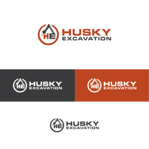 Husky Excavation | Diseño de Logo por Maxo-Biz