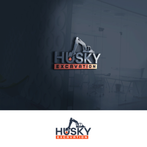 Husky Excavation | Diseño de Logo por Gisella Guzmán