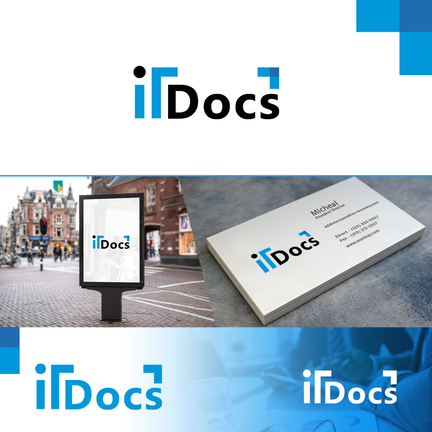 Logo Design by Aldan Design for IT Docs GmbH | Design #23196542