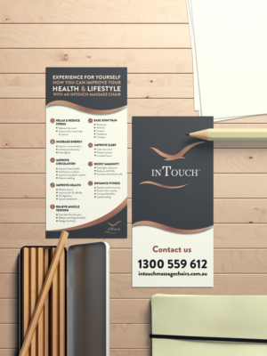 Diseño de Flyer por debdesign para inTouch Massage Chairs | Diseño: #23198812