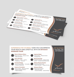 Flyer-Design von aspiremedia für inTouch Massage Chairs | Design #23157662
