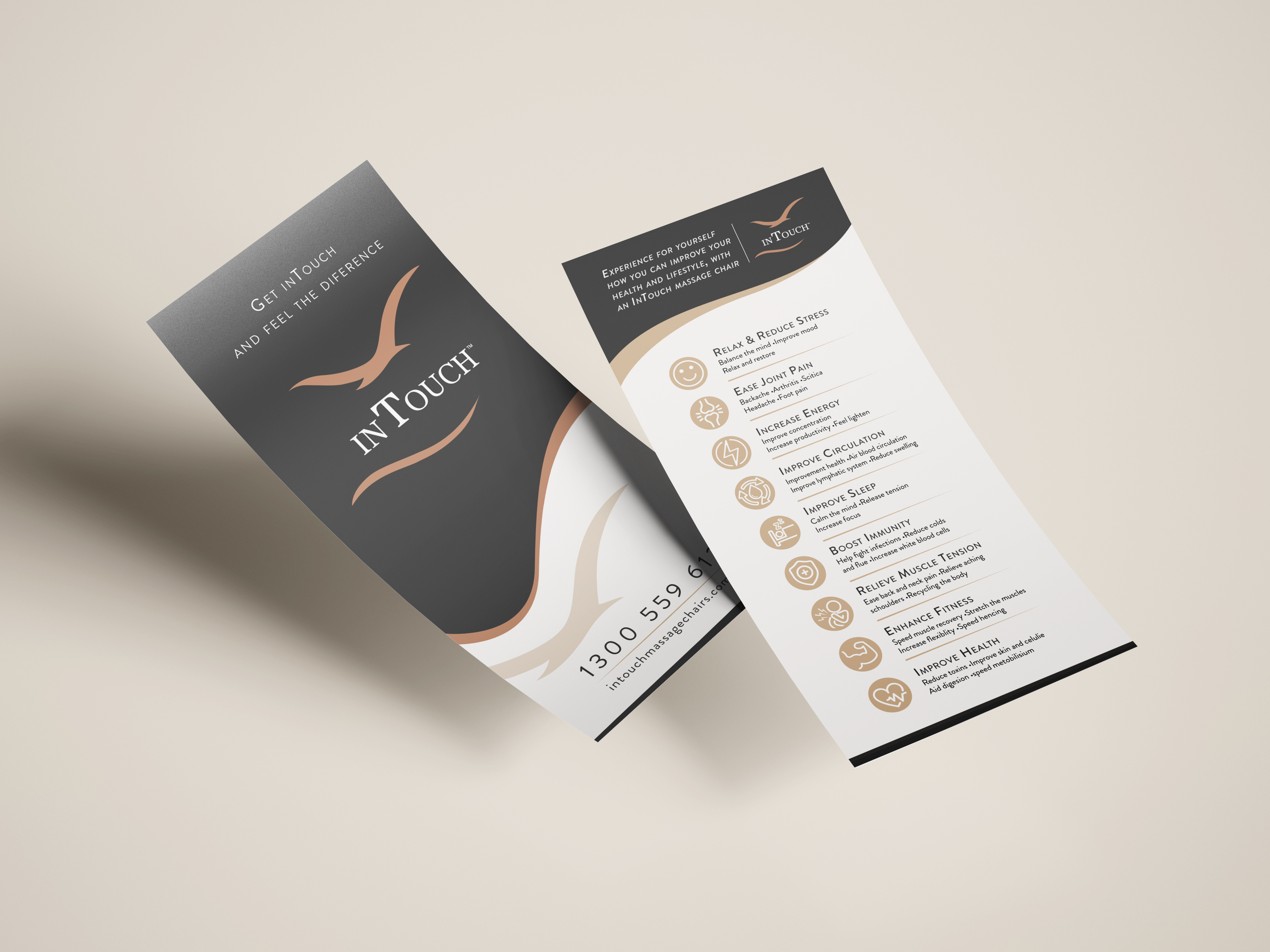 Flyer Design by atularts for inTouch Massage Chairs | Design #23180887