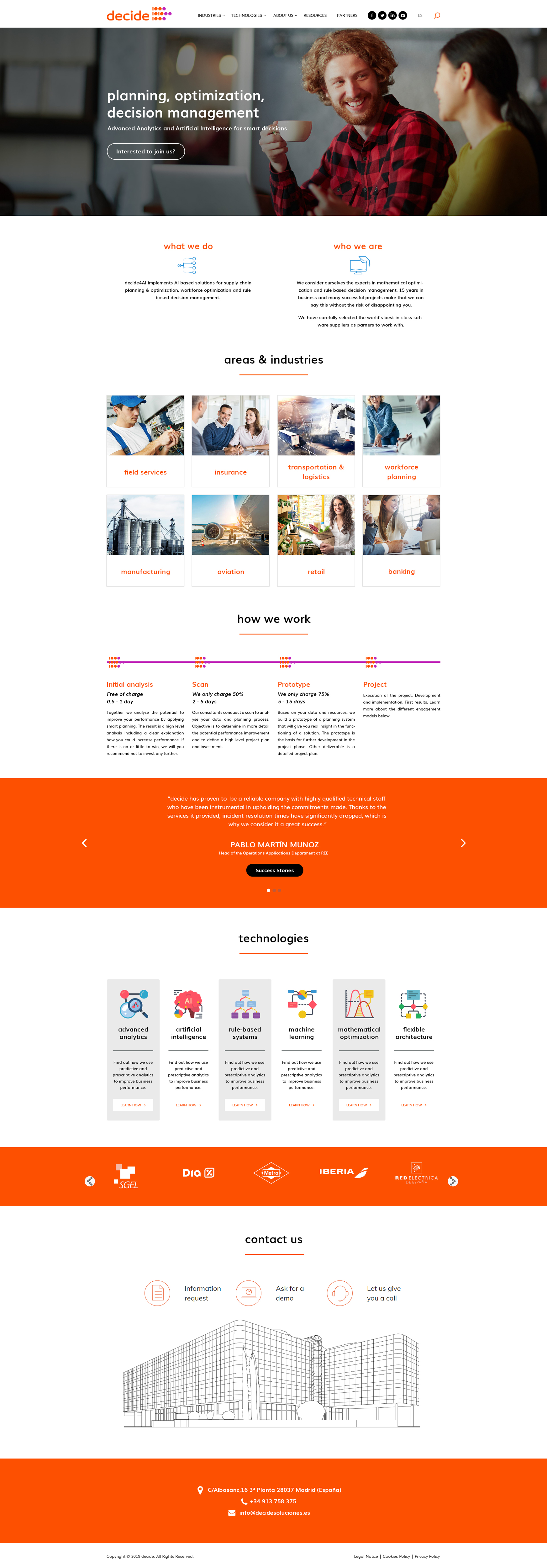 Diseño Web por pentaxial para Decide Soluciones | Diseño #23156154